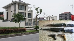 Xuat hien nhom trom di xe Camry su dung sung gay an hinh anh