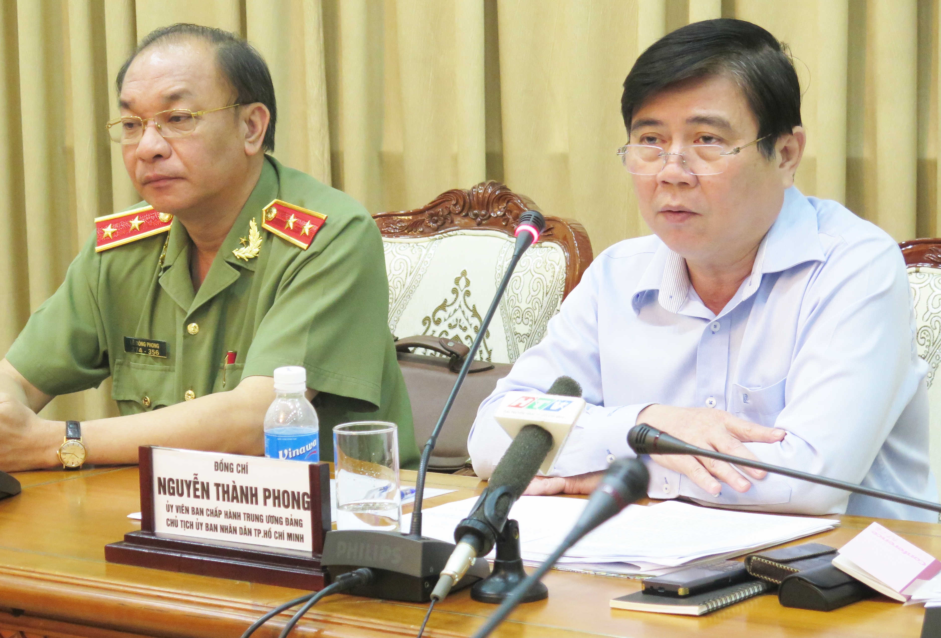 Chu tich TP HCM: 'Khong cho toi pham co dat song' hinh anh
