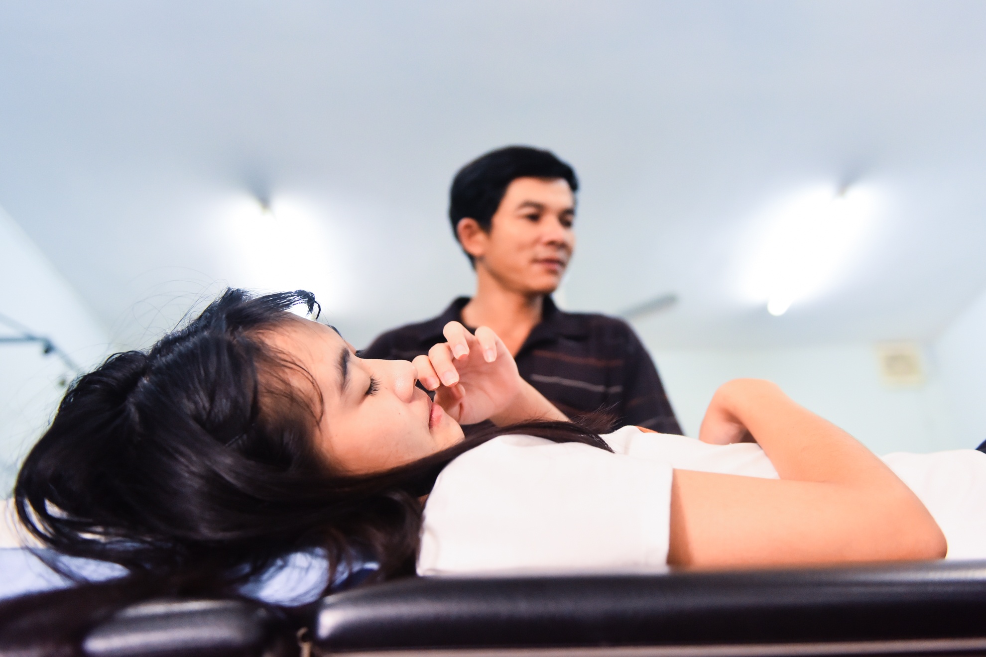 nữ sinh bị cưa chân  ảnh 2 nu sinh bi cua chan anh 2