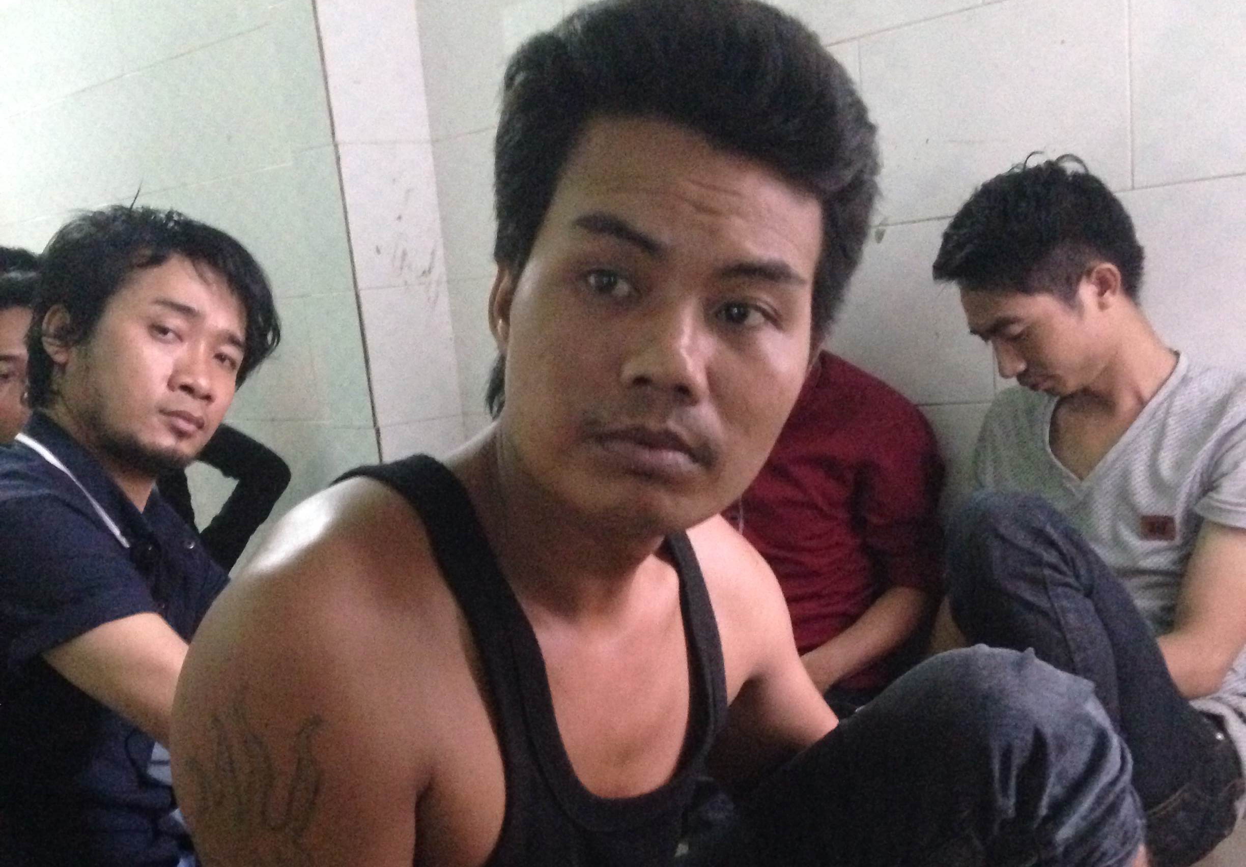 Canh sat dot kich o bac o Sai Gon hinh anh