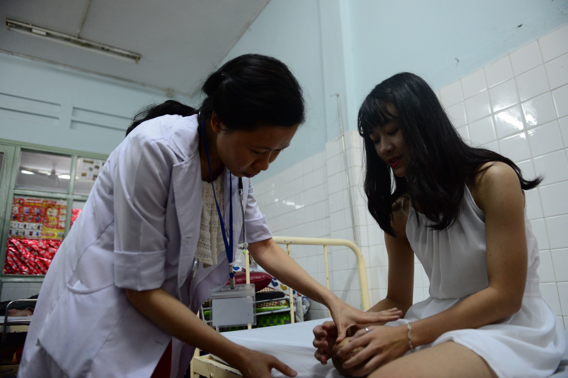 Nữ sinh bị cưa chân ước mơ công an ảnh 6 Nu sinh bi cua chan uoc mo cong an anh 6