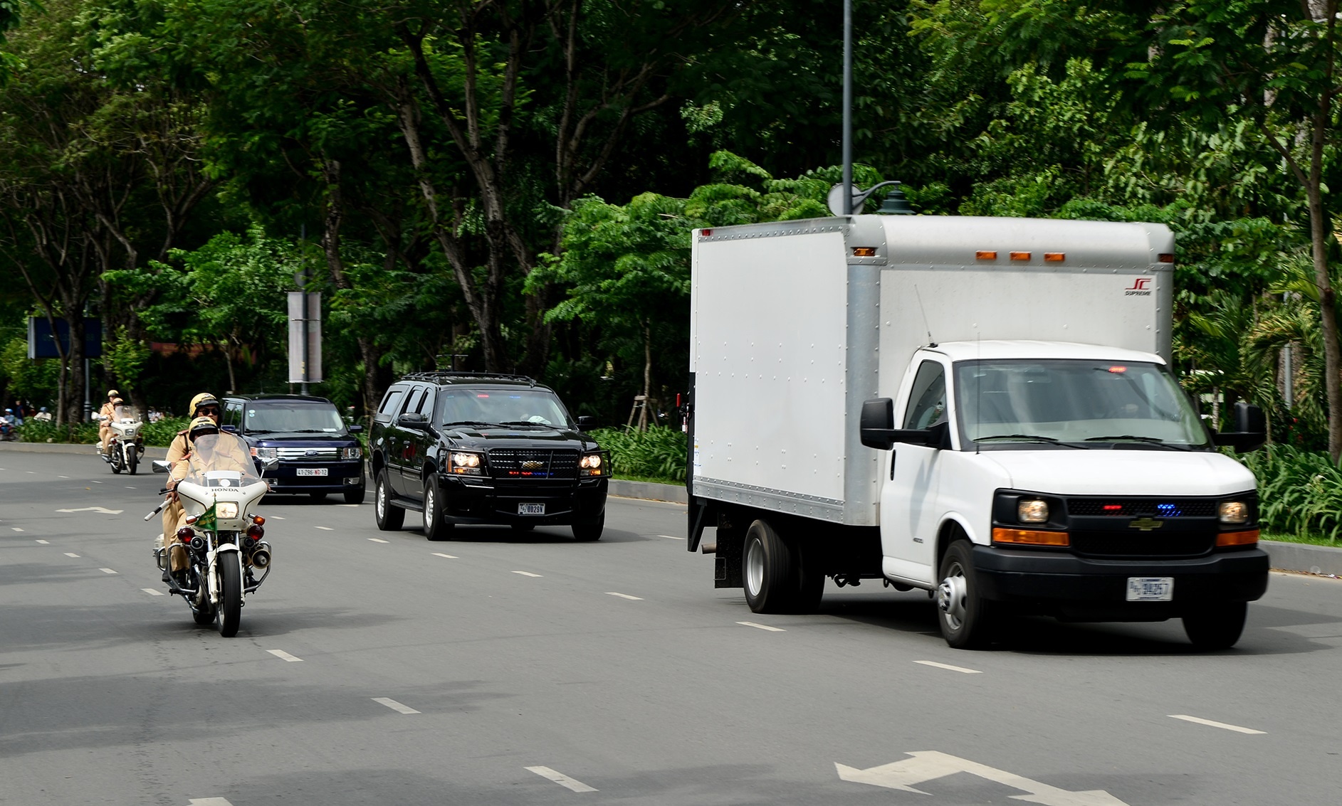 Cam nhieu tuyen duong khi Tong thong Obama tham TP HCM hinh anh