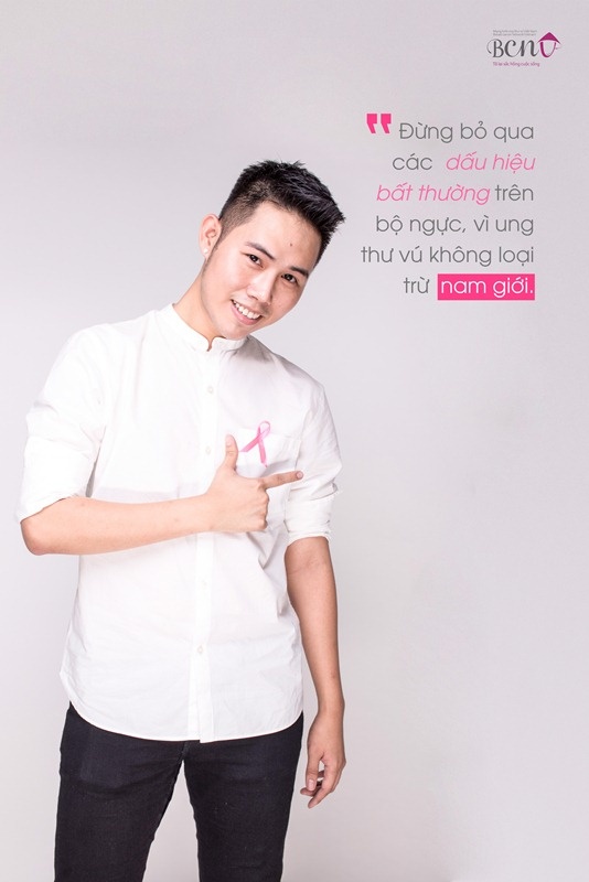 người nổi tiếng truyền thông điệp về ung thư vú ở nam ảnh 3 nguoi noi tieng truyen thong diep ve ung thu vu o nam anh 3