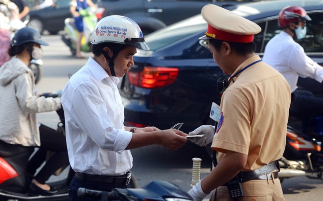 Tuyen duong 58 luot CSGT o TP.HCM khong nhan hoi lo hinh anh