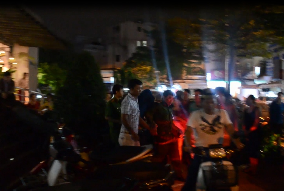 Xac nu sinh o chung cu Ha Do anh 2