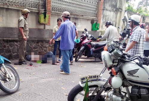 Tam giu ke dam ban gai roi tu sat o trung tam Sai Gon hinh anh