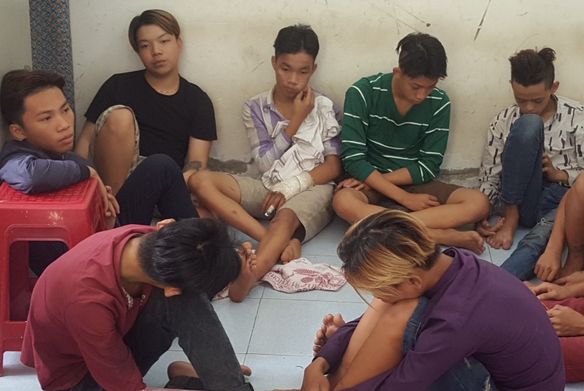 Chém người cướp xe ở Sài Gòn ảnh 1 Chem nguoi cuop xe o Sai Gon anh 1