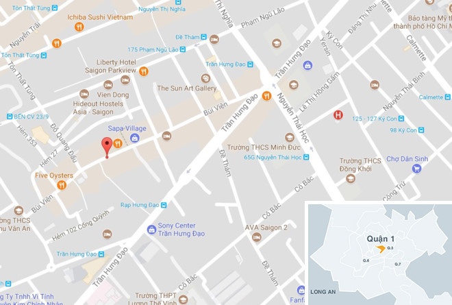 Đâm chết người ở phố Tây Sài Gòn ảnh 2 Dam chet nguoi o pho Tay Sai Gon anh 2