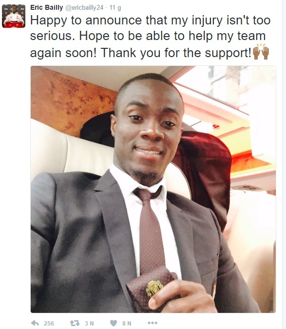 Eric Bailly báo tin vui cho MU ảnh 1 Eric Bailly bao tin vui cho MU anh 1