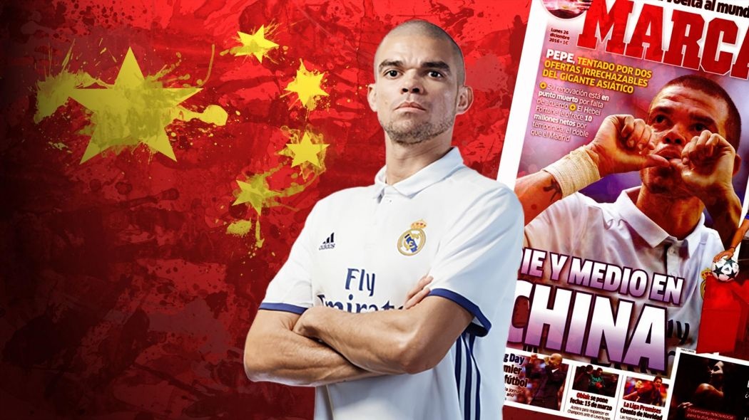 Chia tay Real, Pepe se den Trung Quoc thi dau? hinh anh