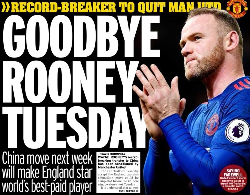 Bao Anh: 99,9% Rooney chia tay Man Utd hinh anh