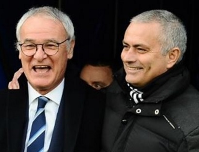 Mourinho dong vien va vinh danh Ranieri hinh anh