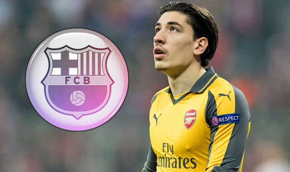 Giam doc Barcelona sang Anh de chot vu Bellerin hinh anh