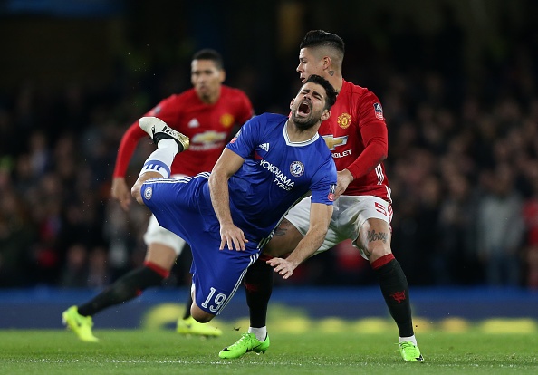 Cận cảnh những tình huống 'trả đũa' của Rojo và Costa ảnh 9 Can canh nhung tinh huong 'tra dua' cua Rojo va Costa anh 9