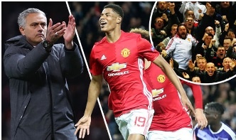 Mourinho khen Rashford, lo ngai chan thuong cua Ibra va Rojo hinh anh