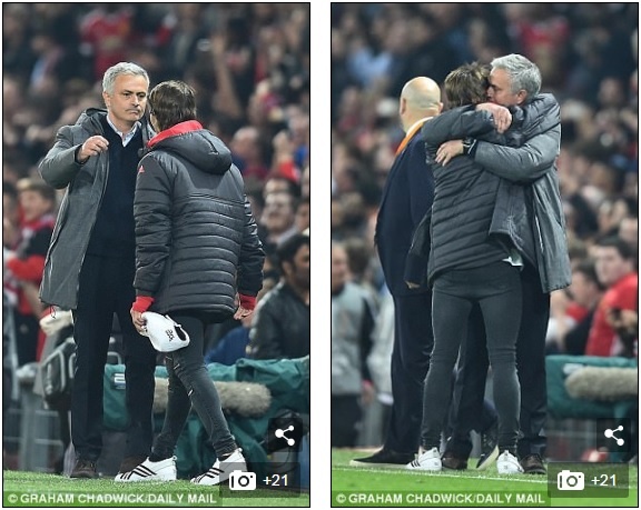 Mourinho om con trai an mung sau tran hoa Celta Vigo hinh anh