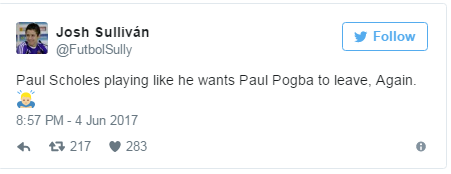 Co dong vien ‘dien dao’ vi pha chuyen bong cua Scholes cho Rooney anh 11