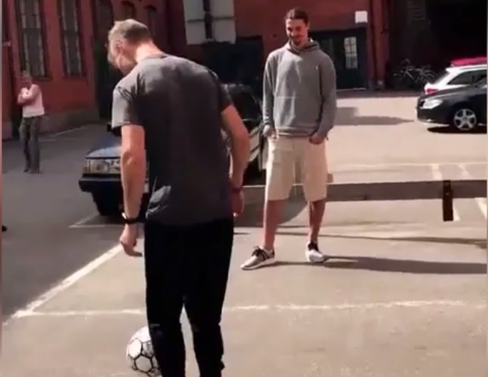 Tu tin tang bong nghe thuat,  Ibra san sang tro lai anh 1