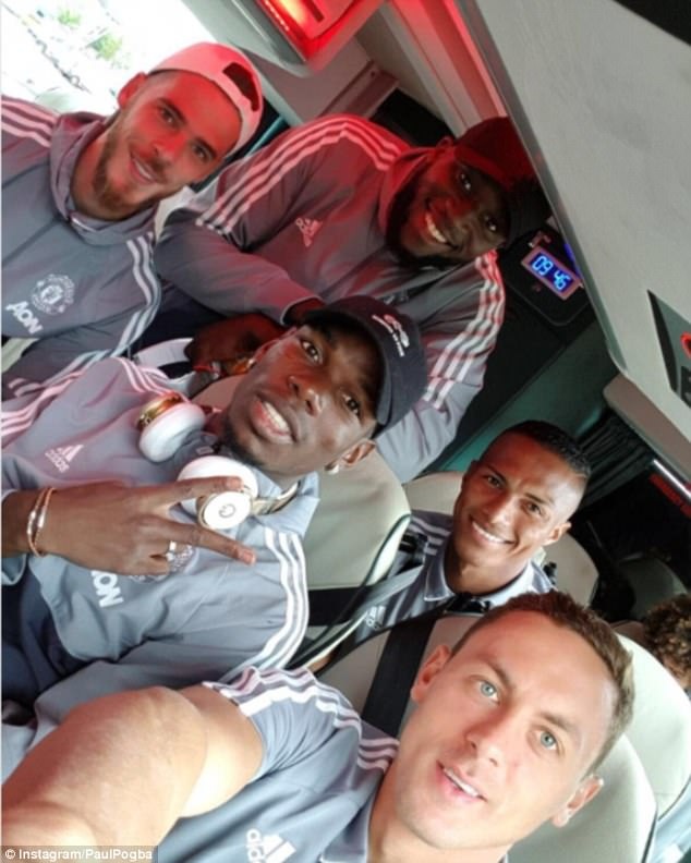 Matic hứng khởi trong chuyến du đấu đầu tiên cùng MU ảnh 1 Matic hung khoi trong chuyen du dau dau tien cung MU anh 1