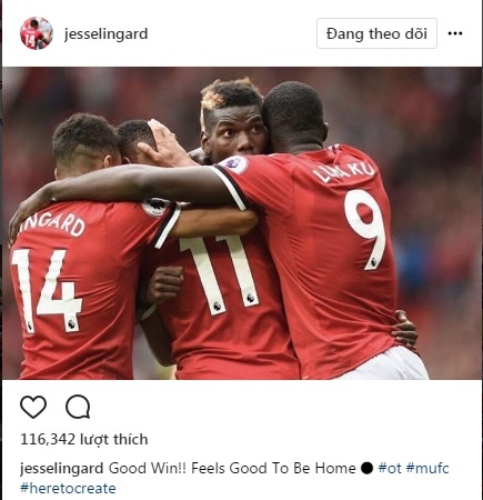 Dàn sao MU khoe chiến tích 4 sao trên mạng xã hội ảnh 6 Dan sao MU khoe chien tich 4 sao tren mang xa hoi anh 6