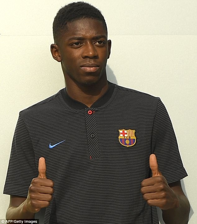 Ousmane Dembele chính thức gia nhập Barcelona ảnh 4 Ousmane Dembele chinh thuc gia nhap Barcelona anh 4