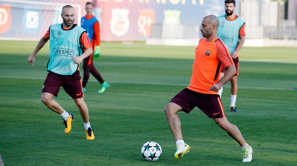 Barcelona nghiem tuc luyen tap cho don Olympiacos anh 8