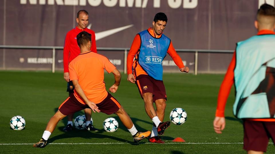 Barcelona nghiem tuc luyen tap cho don Olympiacos anh 1