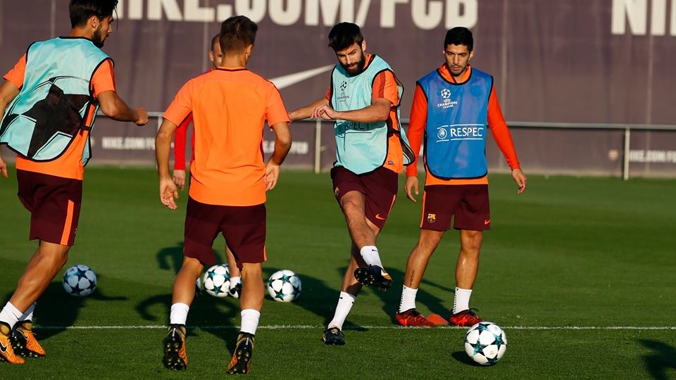 Barcelona nghiem tuc luyen tap cho don Olympiacos anh 6