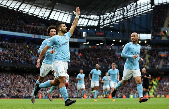 Aguero tro lai,  Man City nhe nhang de bep Burnley anh 10