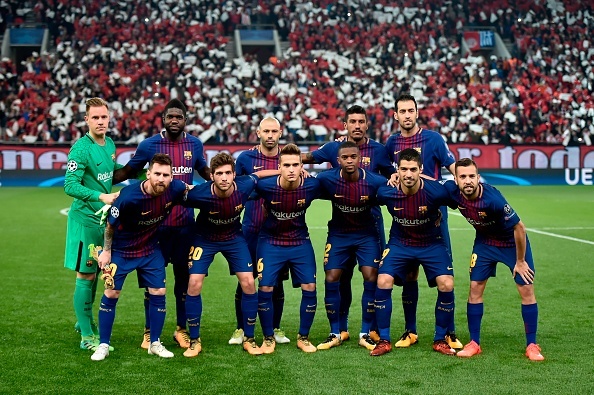 Messi im tieng,  Barcelona chia diem voi Olypiacos anh 1