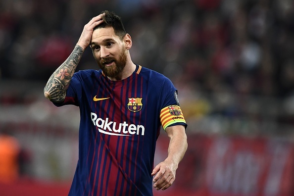 Messi im tieng, Barcelona chia diem voi Olympiacos hinh anh