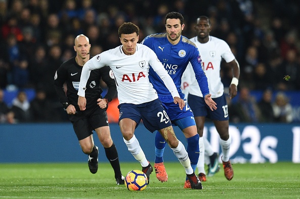 Vardy va Mahrez khien Tottenham hut hoi trong cuoc anh 1