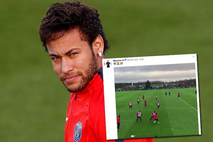 Neymar pho dien ky thuat xo hang dong doi hinh anh