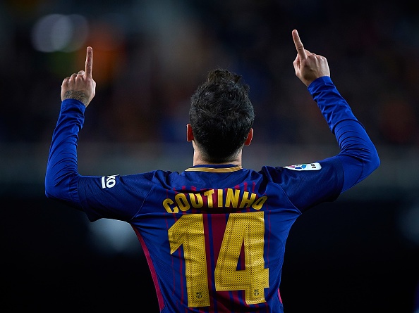 Coutinho ghi ban dua Barcelona vao chung ket cup Nha Vua hinh anh
