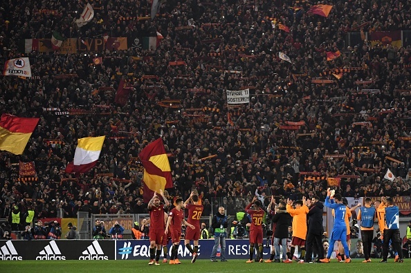 Dzeko lap cong dua AS Roma vao tu ket Champions League anh 11