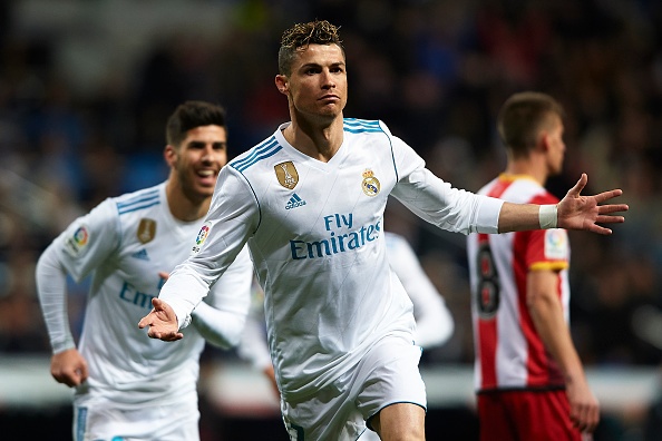 Highlights Real 6-3 Girona: Ronaldo lap poker hinh anh