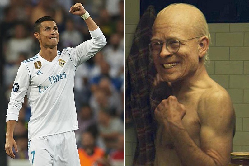 Cristiano Ronaldo - Phien ban di nhan Benjamin Button ngoai doi thuc hinh anh