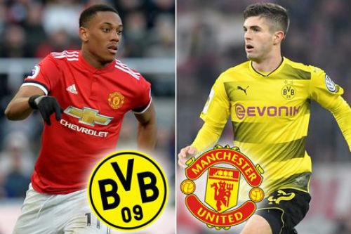 Chan Martial, Mourinho muon doi lay sao tre Dortmund hinh anh