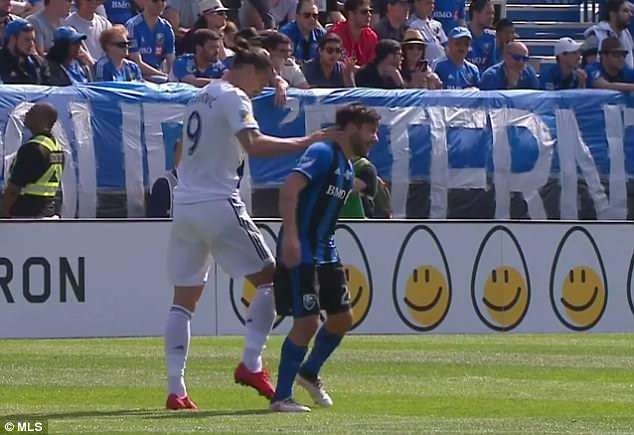 Ibra nhan the do vi tat doi thu hinh anh