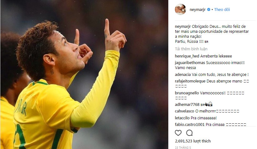 Tro lai luyen tap,  Neymar san sang chinh phuc World Cup 2018 anh 9