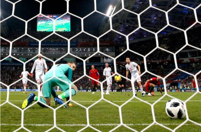 Cham diem Bo Dao Nha 3-3 Tay Ban Nha: De Gea te nhat tran anh 1