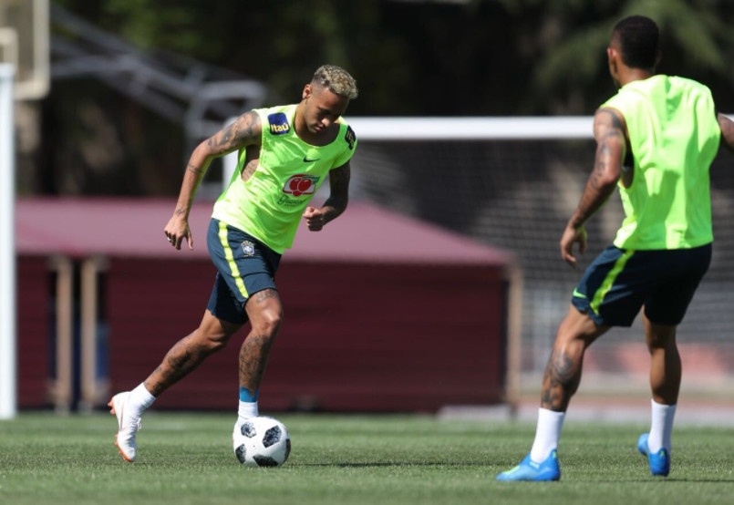 Tro lai luyen tap,  Neymar san sang cho tran dau voi Costa Rica anh 1