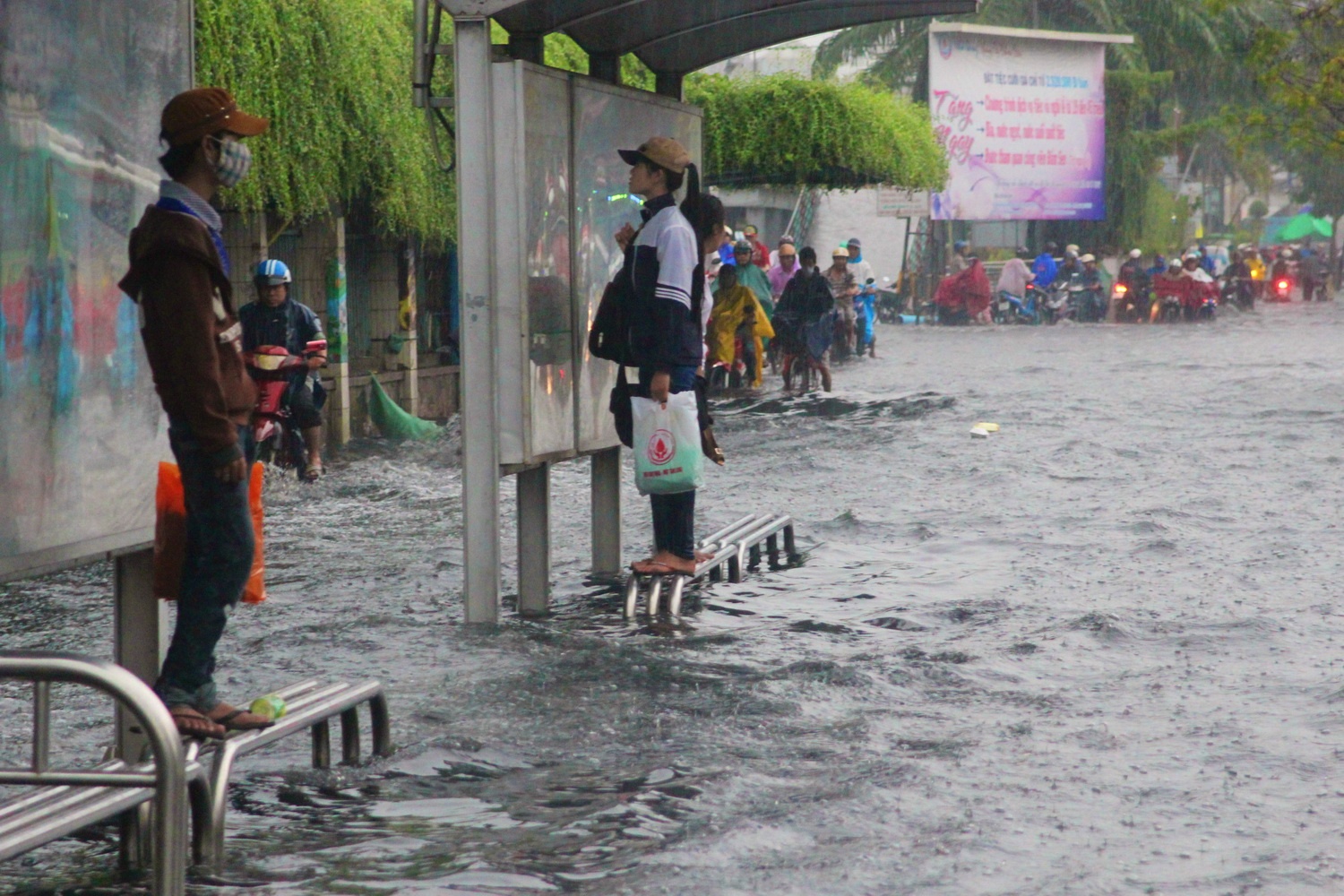 Sai Gon lai ngap trong... nuoc cong hinh anh