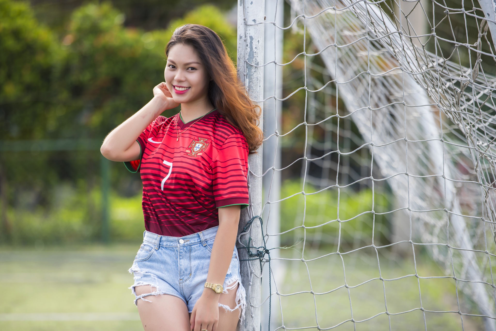 thieu nu co vu World Cup anh 5