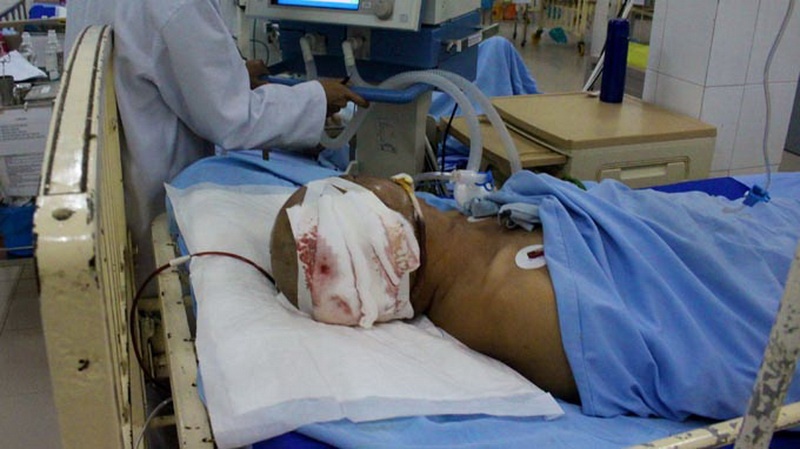 Vu sat hai da man vo chong gia: Nguoi chong qua doi hinh anh