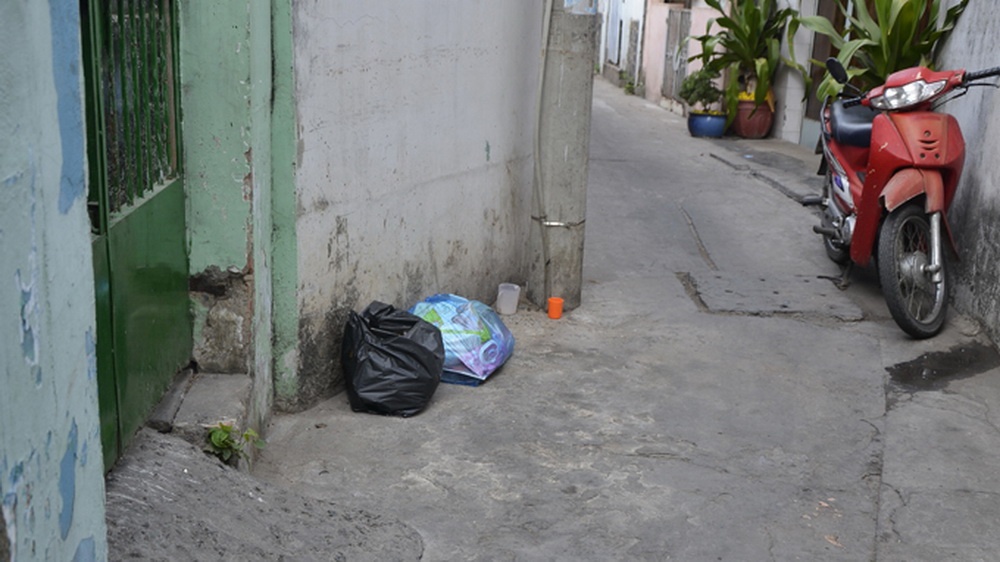 Nơi phát hiện thi thể bé sơ sinh 