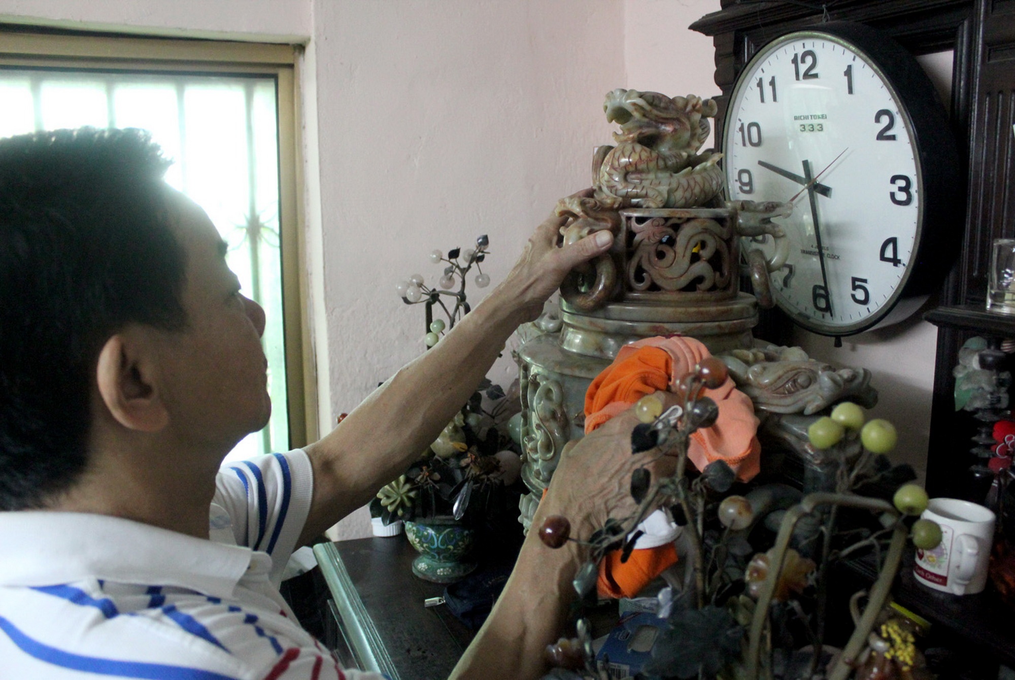 Ngam bo suu tap do co hien bien dao cua 