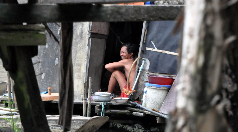 Cuoc song o lang chai cuoi cung tren song Sai Gon hinh anh