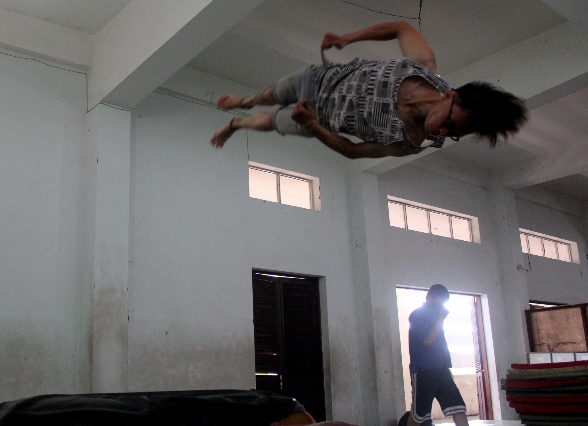 Parkour - mon the thao moi thu hut gioi tre Sai thanh hinh anh