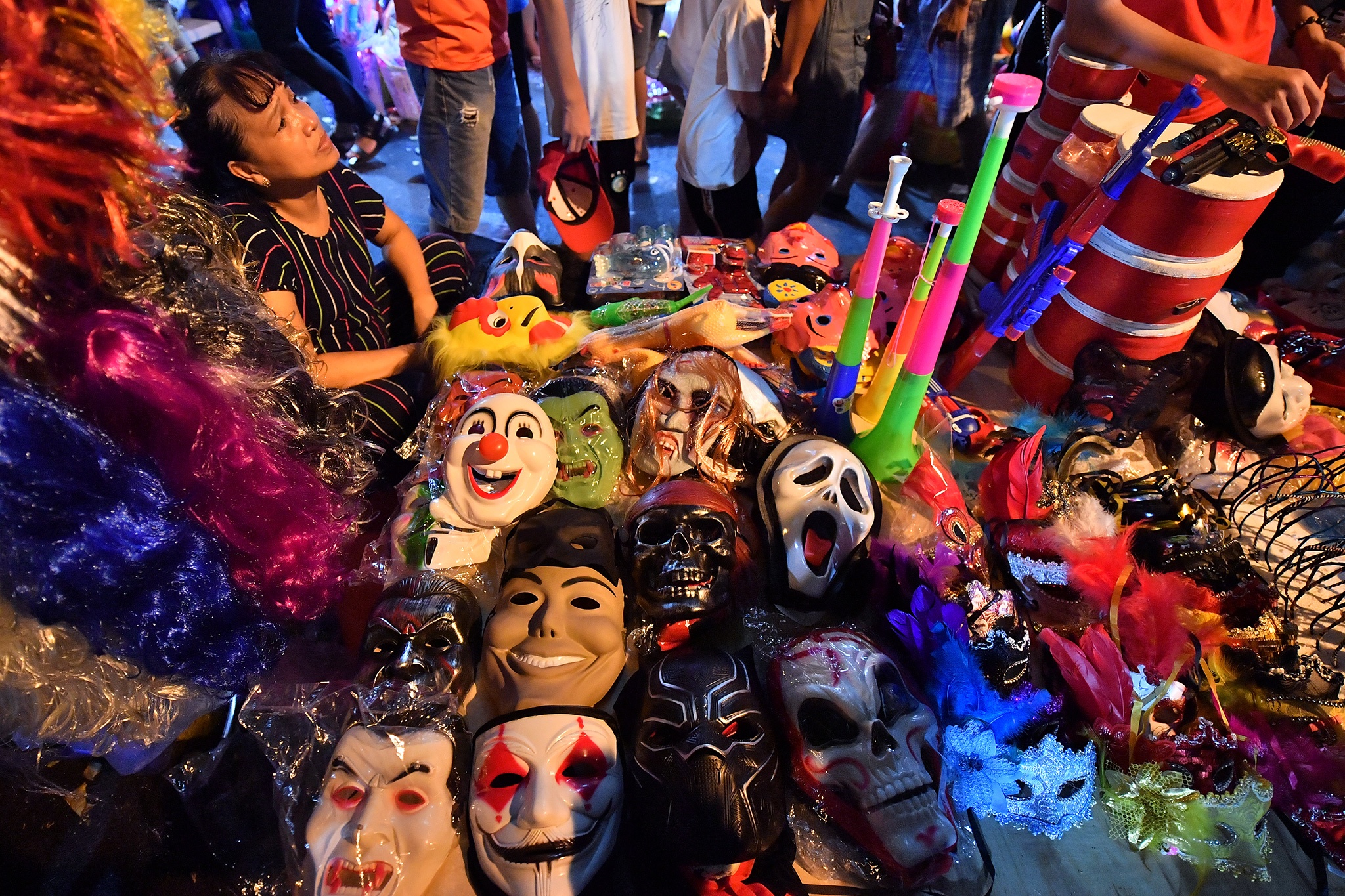 mat na kinh di o cho trung thu Hang Ma anh 8